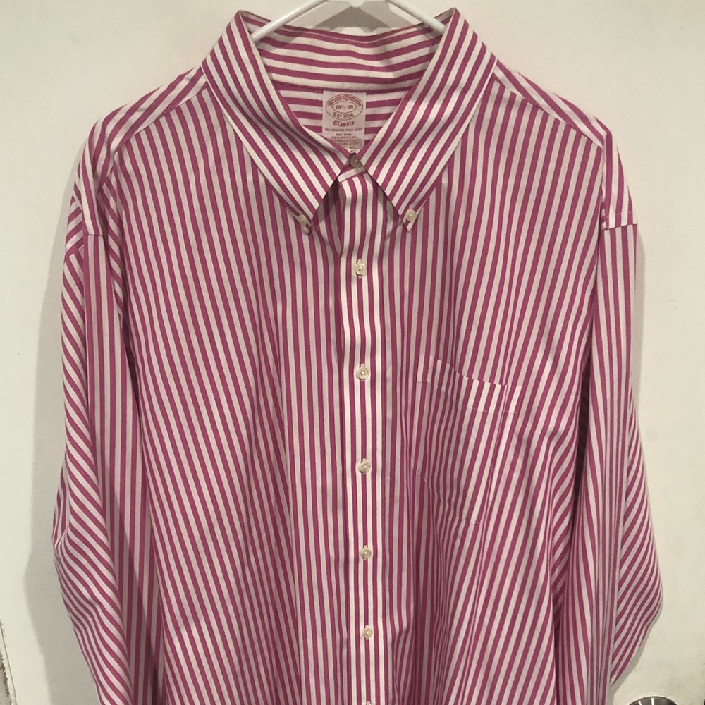 Brooks brothers stripped dress shirt